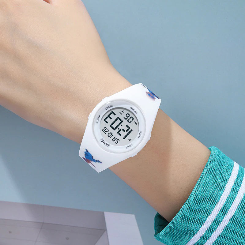 Cute Cartoon Bear Pattern Children's Chronograph Watches