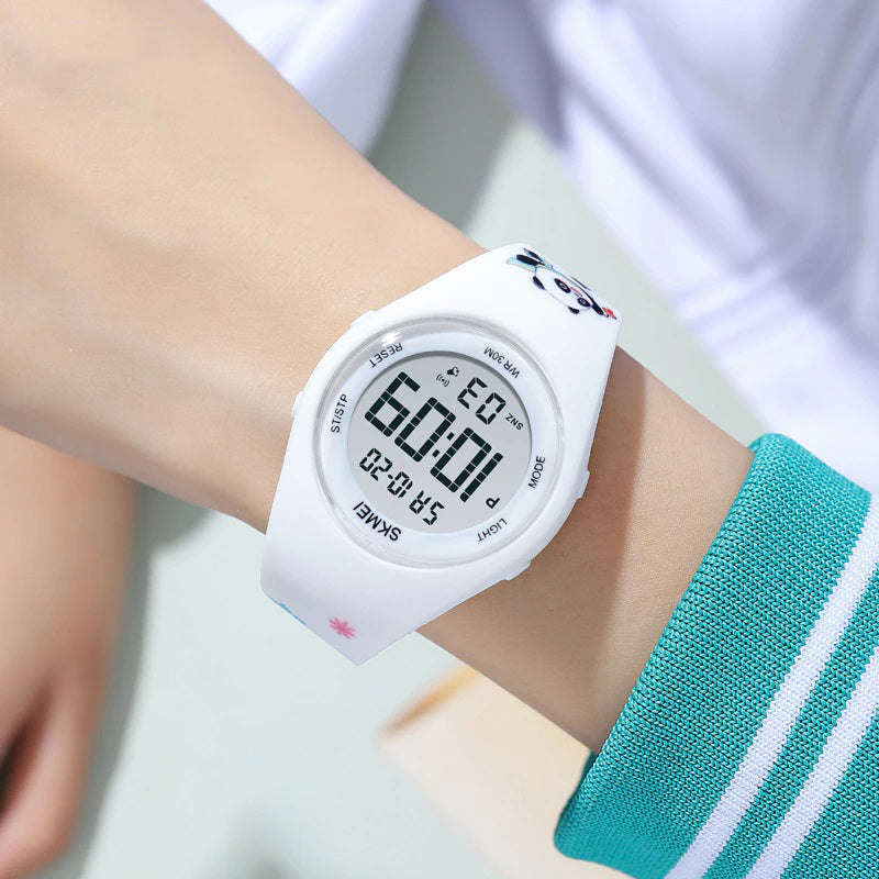 Cute Cartoon Bear Pattern Children's Chronograph Watches