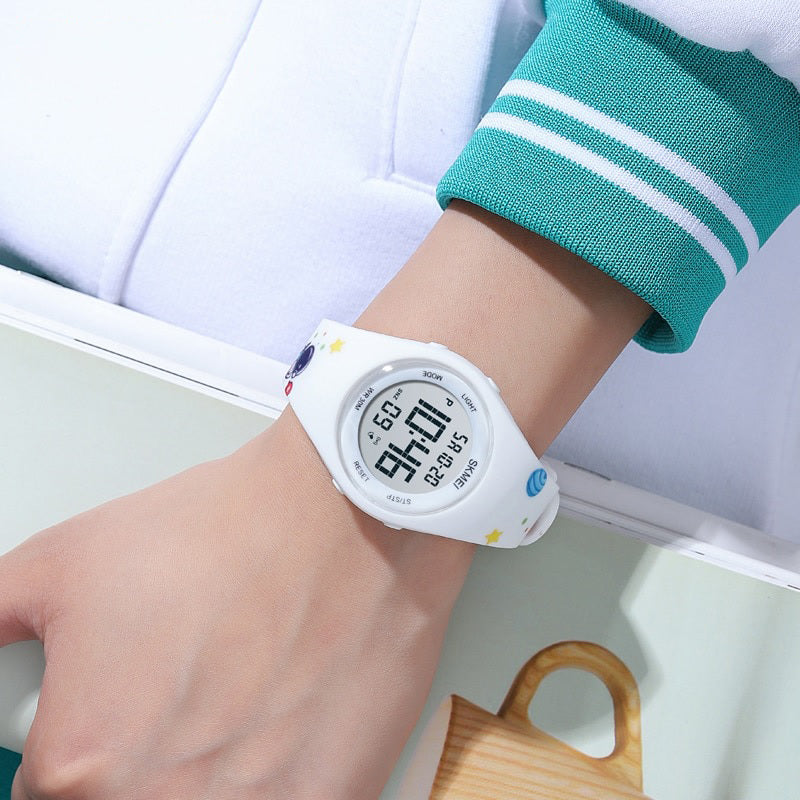 Cute Cartoon Bear Pattern Children's Chronograph Watches