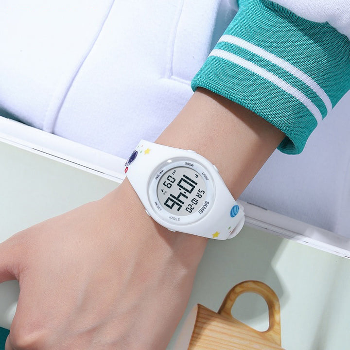 Cute Cartoon Bear Pattern Children's Chronograph Watches