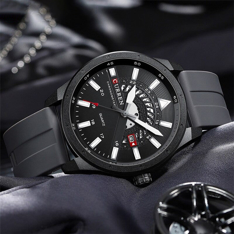 Men's Business and Leisure Luminous Scale Quartz Watches