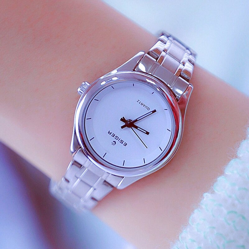 Minimalist Stainless Steel Fashion Women's Quartz Watches