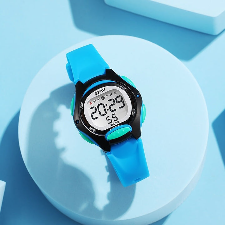 Waterproof Sports Digital LED Watches for Kids