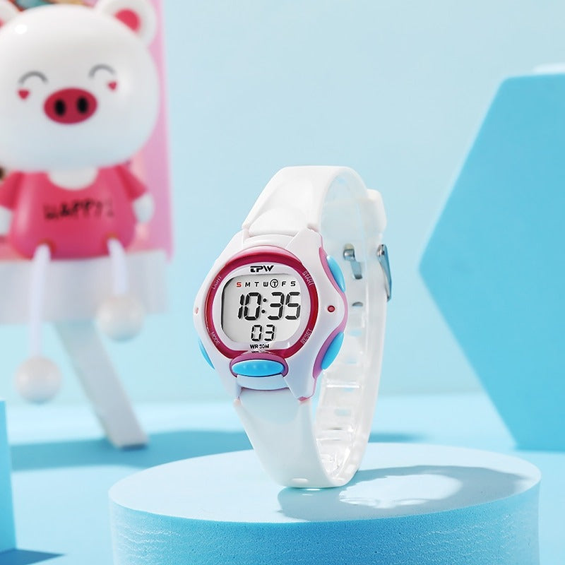 Waterproof Sports Digital LED Watches for Kids