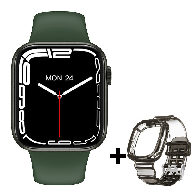 Soft Silicone Strap Health and Fitness Tracker Smartwatches