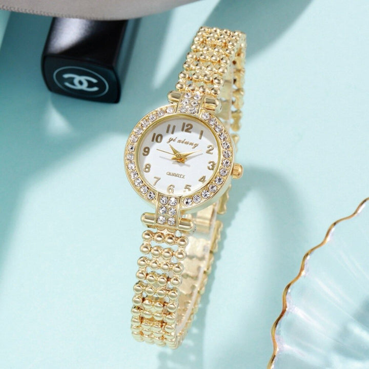 Luxury Fashion Rhinestone Bejeweled Quartz Watches
