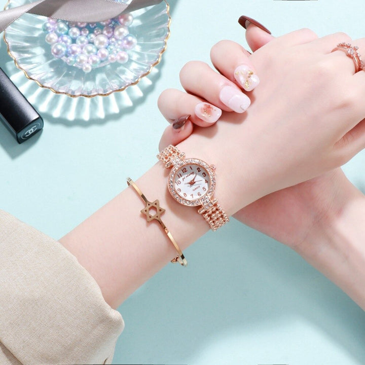 Luxury Fashion Rhinestone Bejeweled Quartz Watches