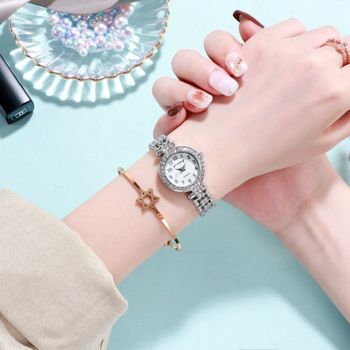 Luxury Fashion Rhinestone Bejeweled Quartz Watches