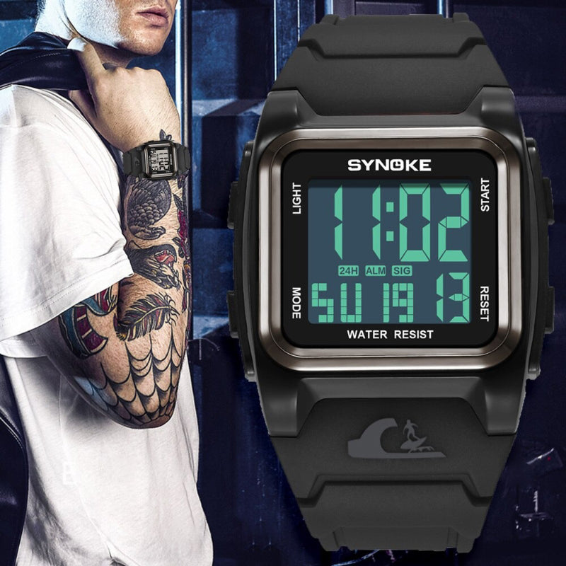 Multi-functional Cool Outdoor Classic Fashion Large-Screen Sports Digital Watches