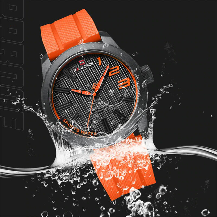 Eye-catching Multi-color Sporty Silicone Strap Quartz Watches