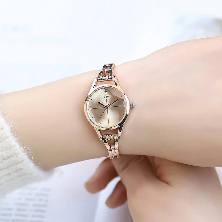 Simply Chic and Fancy Numberless Dial Quartz Watches