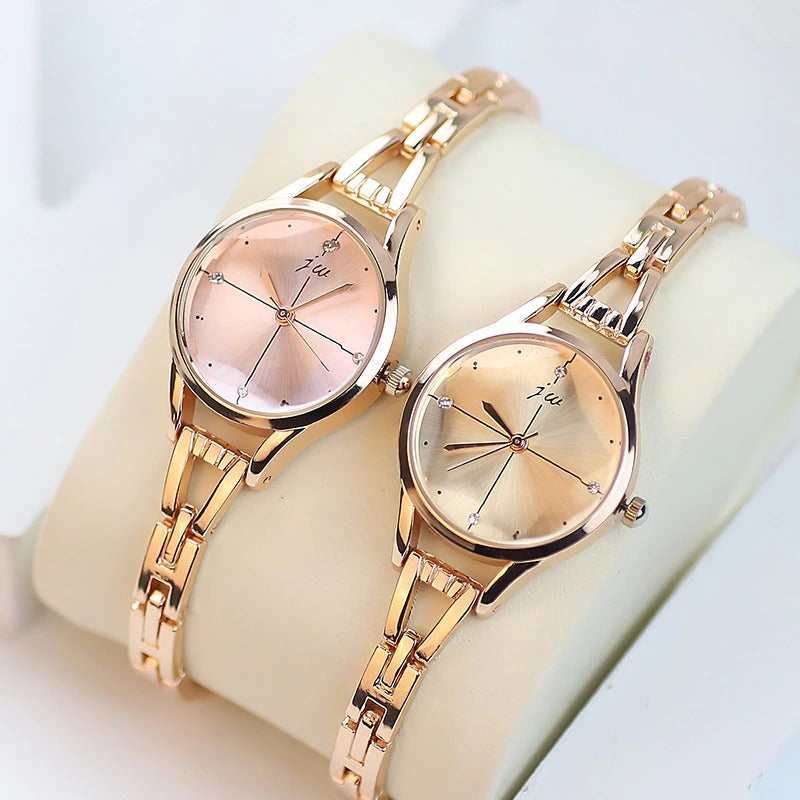 Simply Chic and Fancy Numberless Dial Quartz Watches