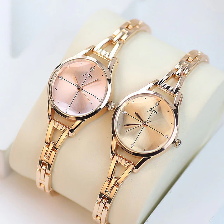 Simply Chic and Fancy Numberless Dial Quartz Watches