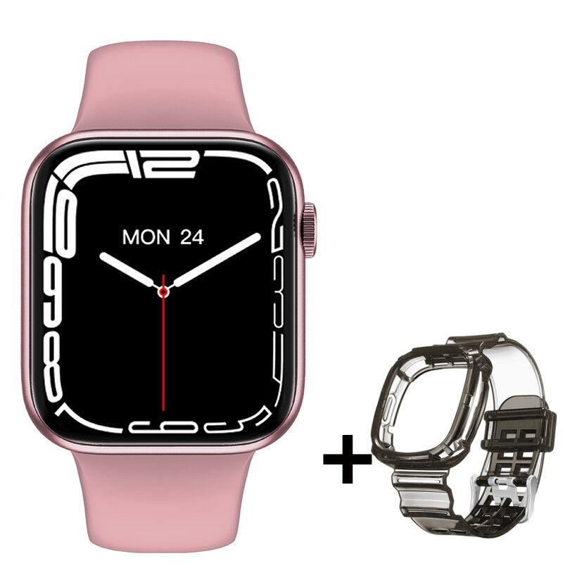 Soft Silicone Strap Health and Fitness Tracker Smartwatches