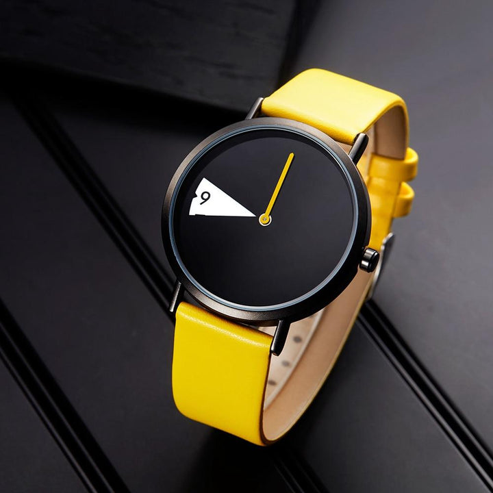 Quartz Watches - Casual Style Quartz Watch With Waterproof Leather Band