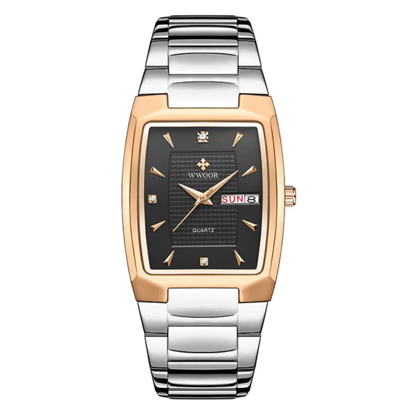 Classic Style Ultra-thin Stainless Steel Band Quartz Watches