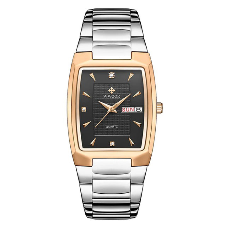 Classic Style Ultra-thin Stainless Steel Band Quartz Watches