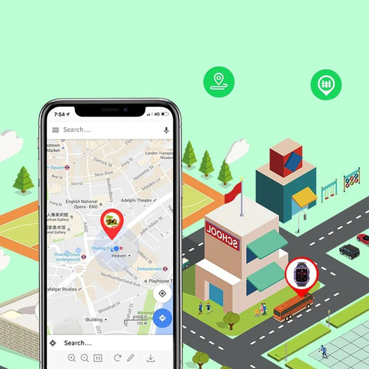 Smartwatch For Children - Multicolor Anti-Lost Smartwatch For Children