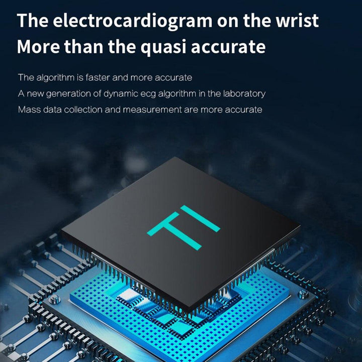 ECG Monitor Bracelet Blood Pressure Fitness Activity Tracker