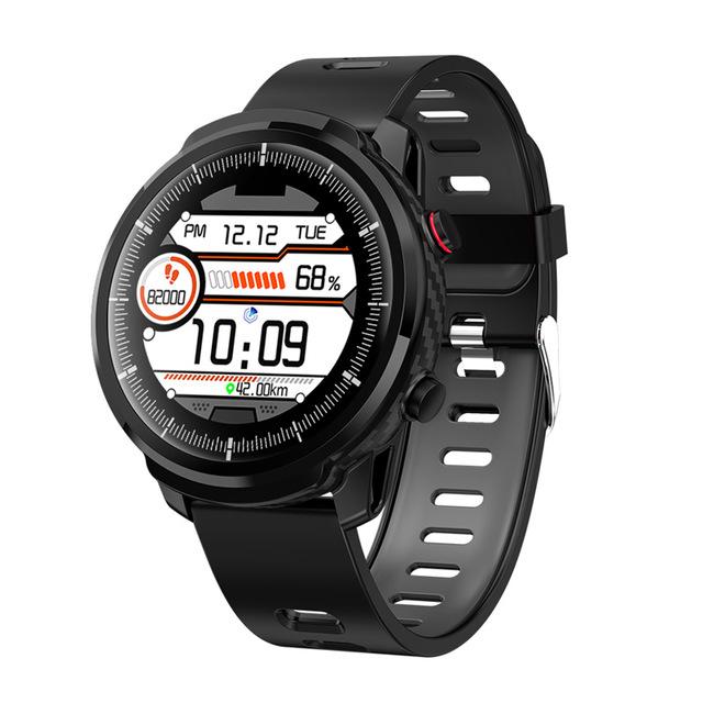 Full Touch Unisex Sports Clock Heart Rate Monitor Weather Forecast Smartwatch for IOS and Android