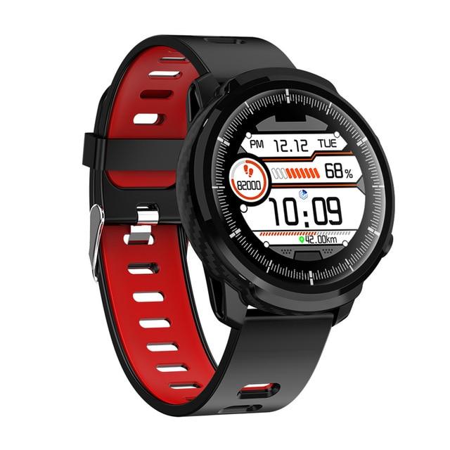 Full Touch Unisex Sports Clock Heart Rate Monitor Weather Forecast Smartwatch for IOS and Android