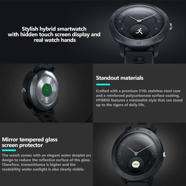 Hybrid smartwatch sale with screen