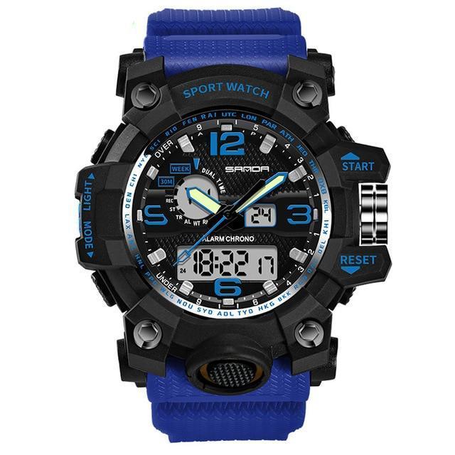 Sports & Military Watch - The Solid Men™ LED Digital Military Waterproof Sports Watch For Men