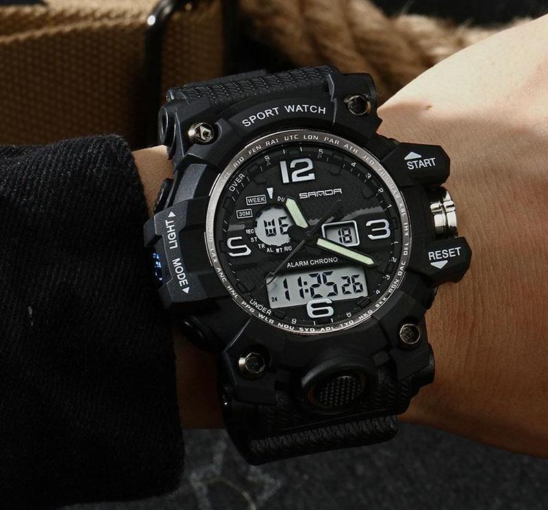 Sports & Military Watch - The Solid Men™ LED Digital Military Waterproof Sports Watch For Men