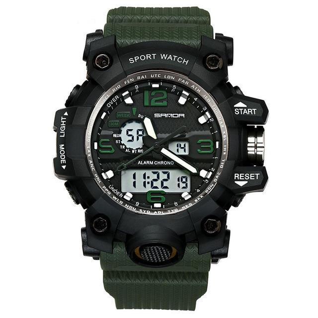 Sports & Military Watch - The Solid Men™ LED Digital Military Waterproof Sports Watch For Men