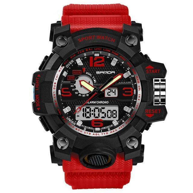 Sports & Military Watch - The Solid Men™ LED Digital Military Waterproof Sports Watch For Men