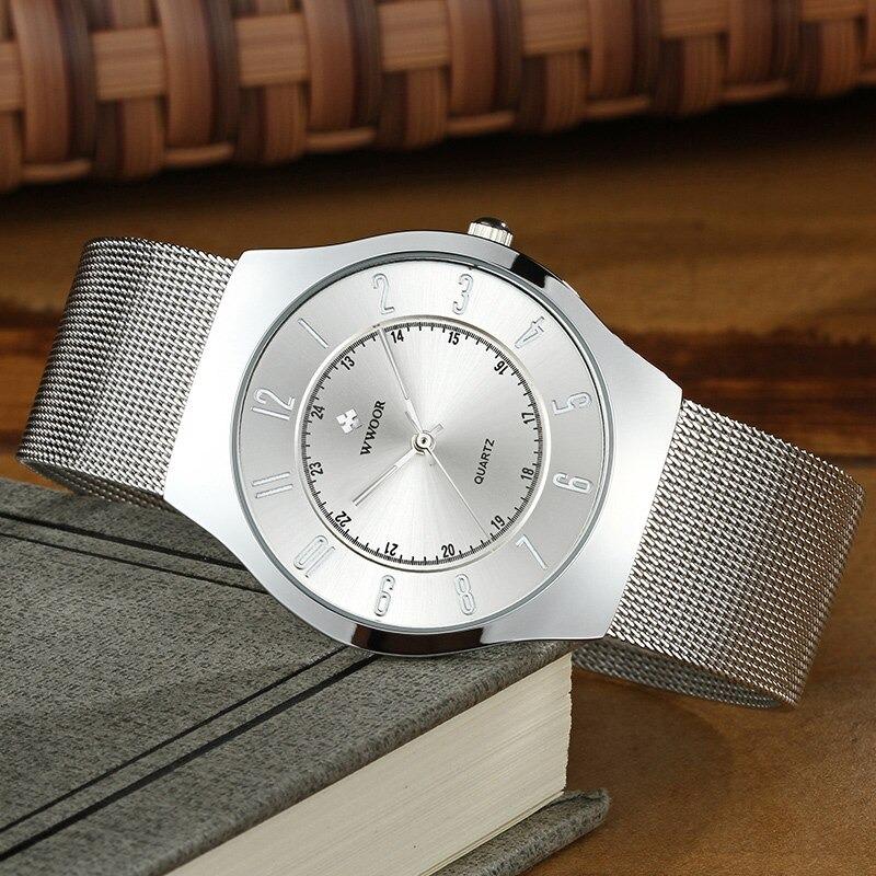 UPDATE PRODUCT TYPE - Casual Slim Mesh Steel Waterproof Quartz Watch