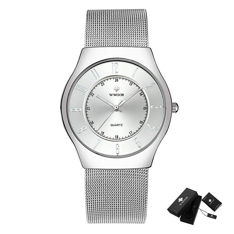 UPDATE PRODUCT TYPE - Casual Slim Mesh Steel Waterproof Quartz Watch