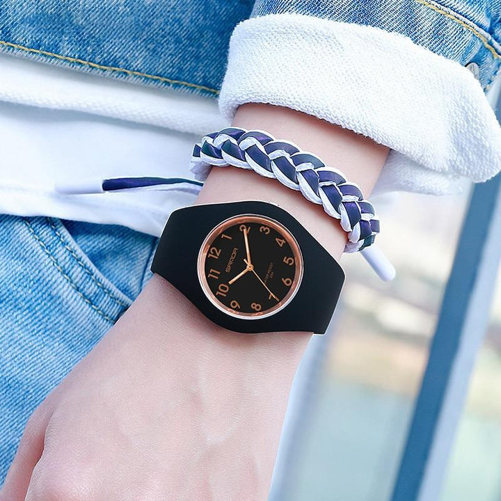 UPDATE PRODUCT TYPE - Minimalist Ultra-thin Silicone Band Quartz Watches