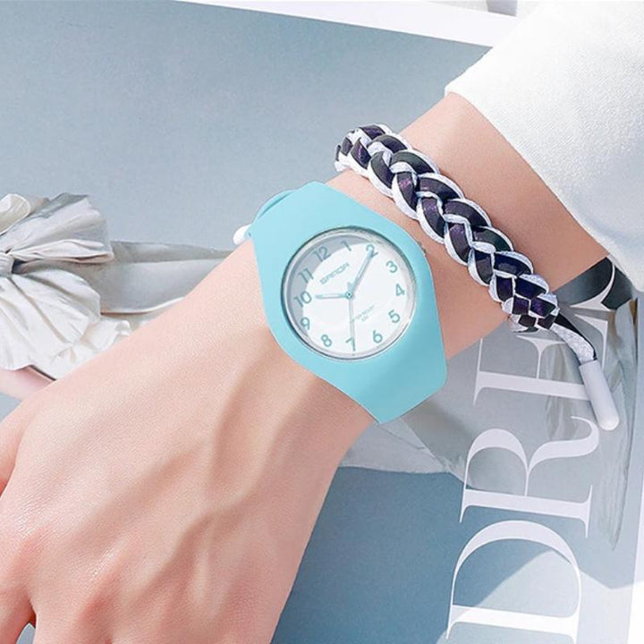 UPDATE PRODUCT TYPE - Minimalist Ultra-thin Silicone Band Quartz Watches