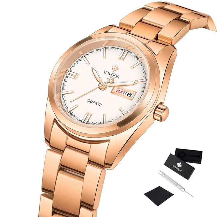 UPDATE PRODUCT TYPE - Stainless Steel Luminous Casual Quartz Watches
