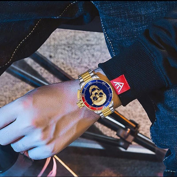 UPDATE PRODUCT TYPE - Supreme Skull Dial Luminous Sport Quartz Watches