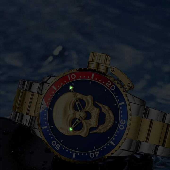 UPDATE PRODUCT TYPE - Supreme Skull Dial Luminous Sport Quartz Watches