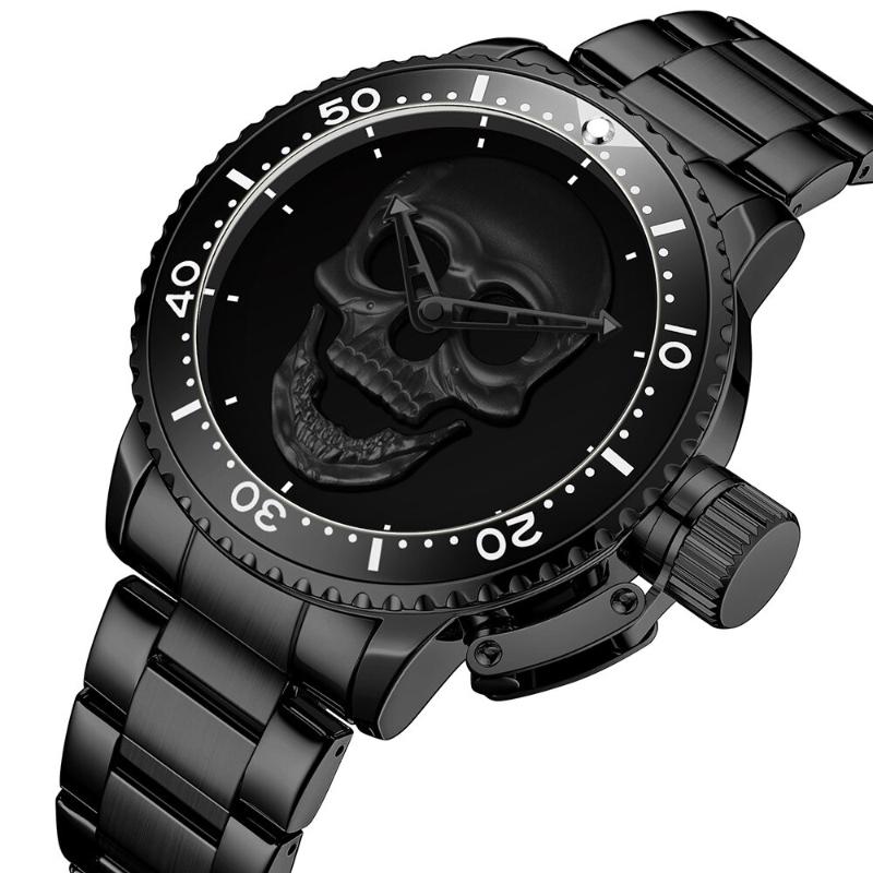 UPDATE PRODUCT TYPE - Supreme Skull Dial Luminous Sport Quartz Watches