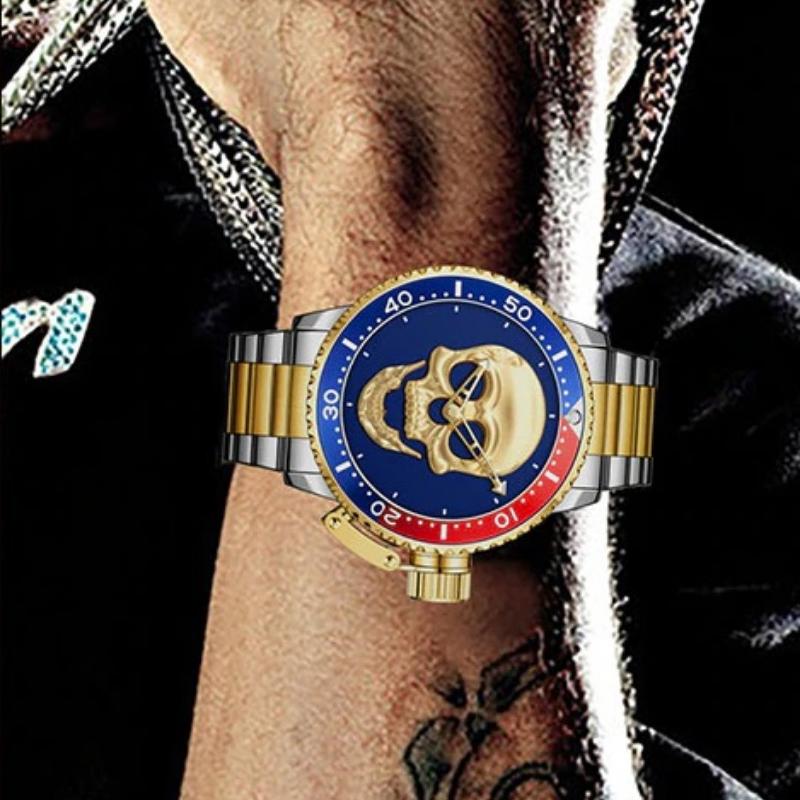 UPDATE PRODUCT TYPE - Supreme Skull Dial Luminous Sport Quartz Watches