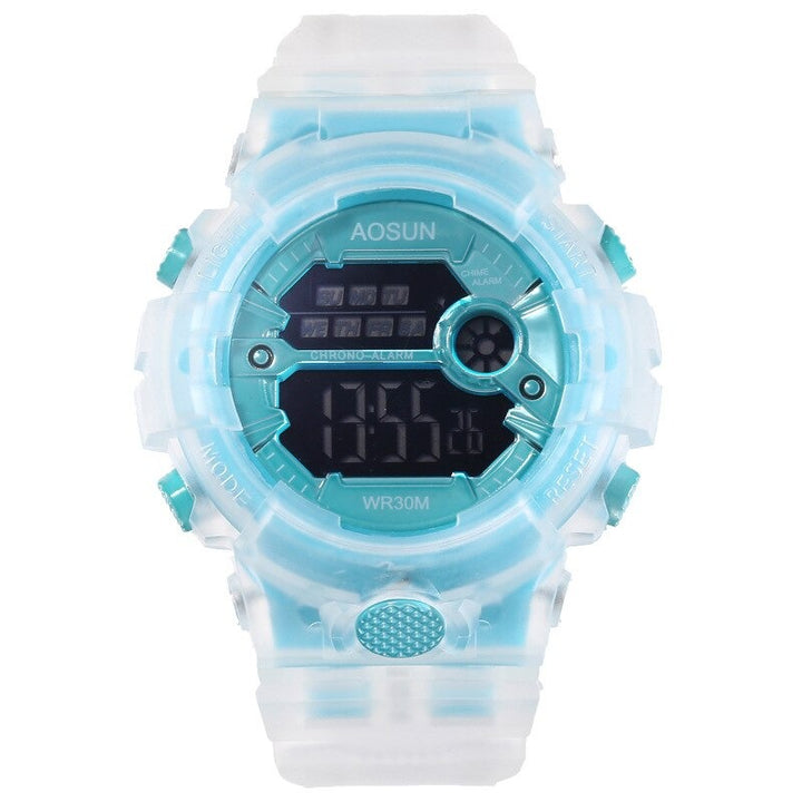 Children's Transparent Waterproof Digital Sports Watches