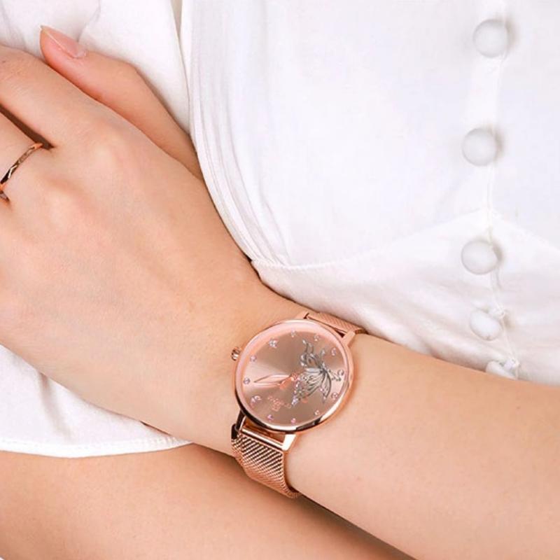 Watch - Colorful Flying Butterfly Dial Quartz Watch