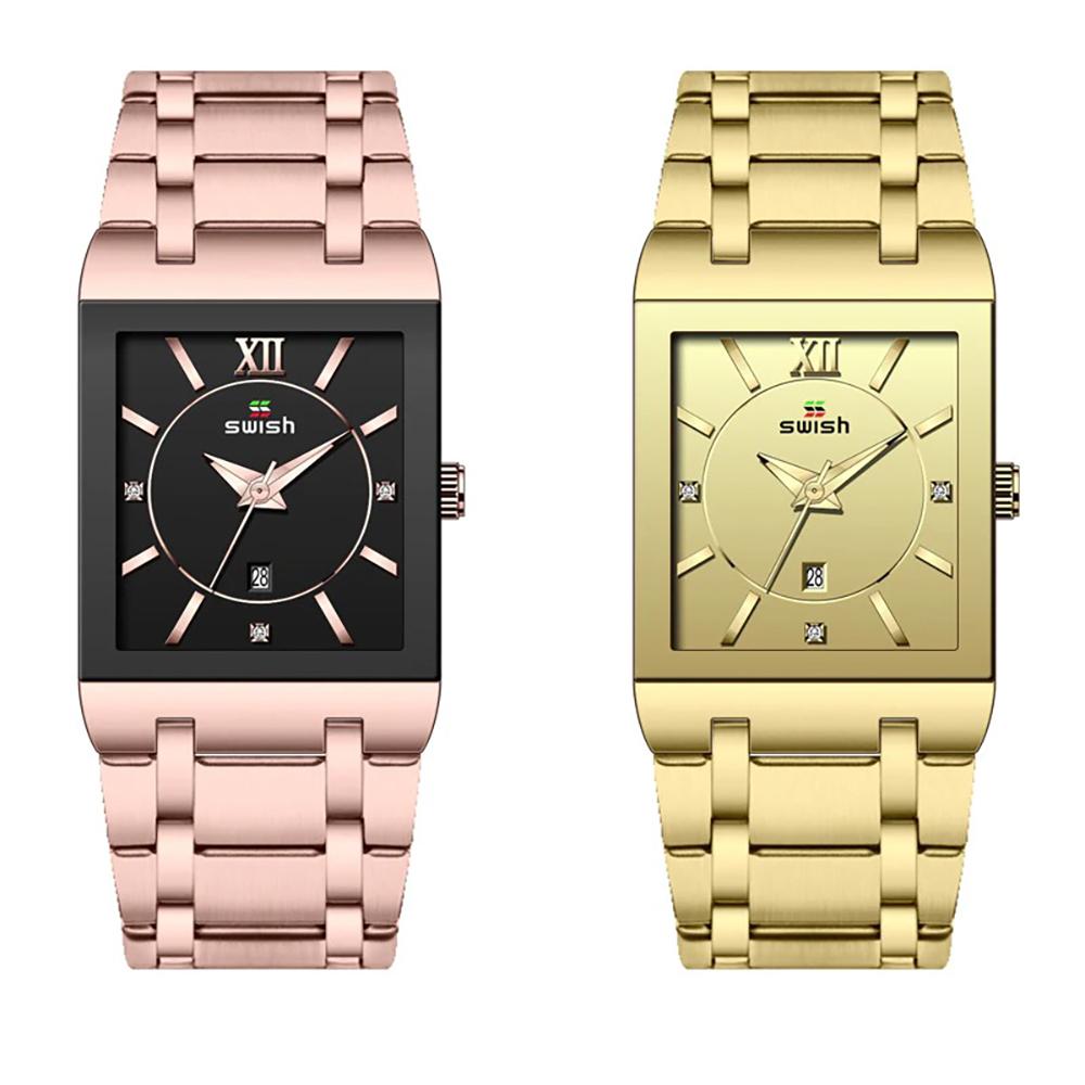 Watch - High Polish Stainless Steel Quartz Watch