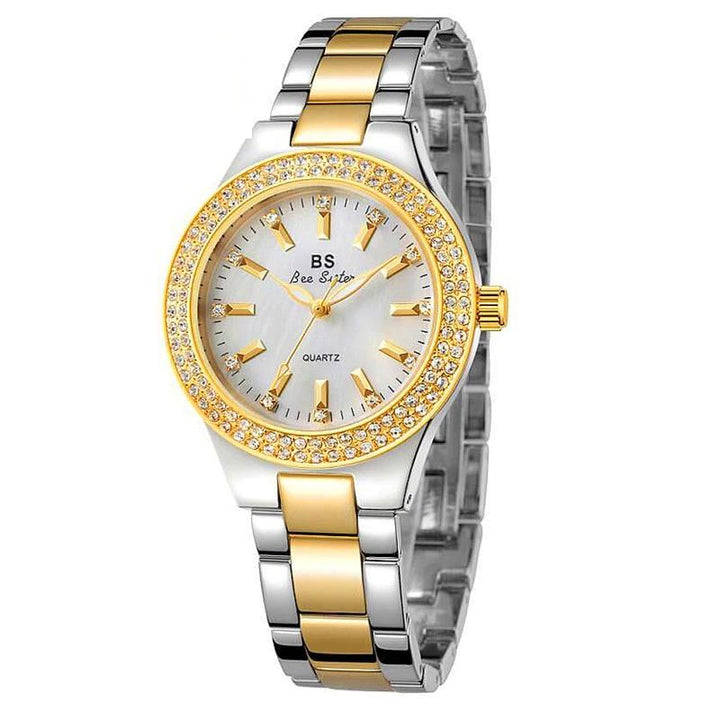 Watch - Luxurious Rhinestone Embellished Quartz Watch