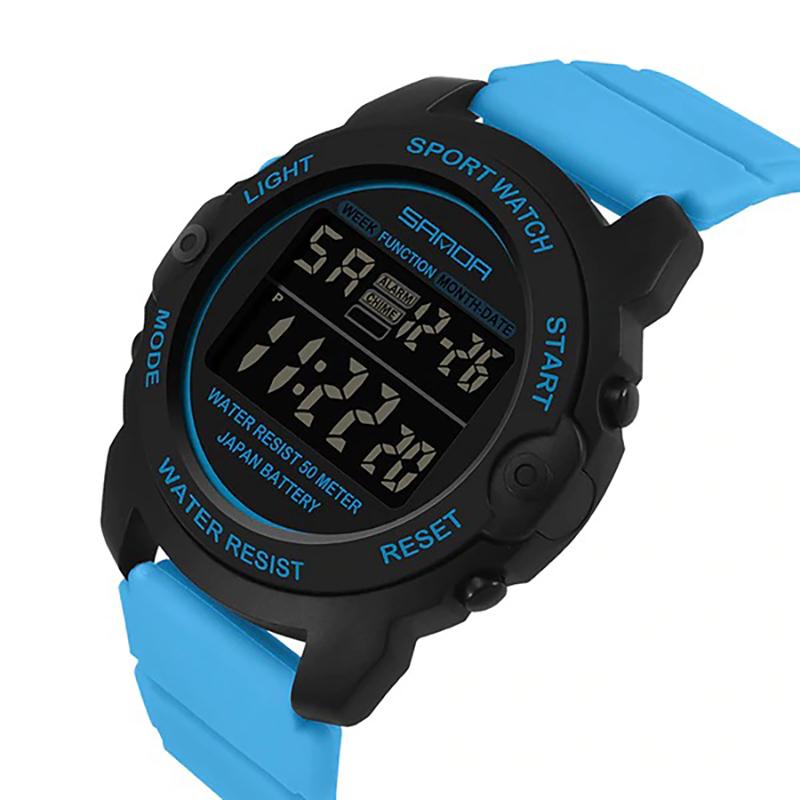 Sports Fashion Trend Digital Watch with Backlight Feature