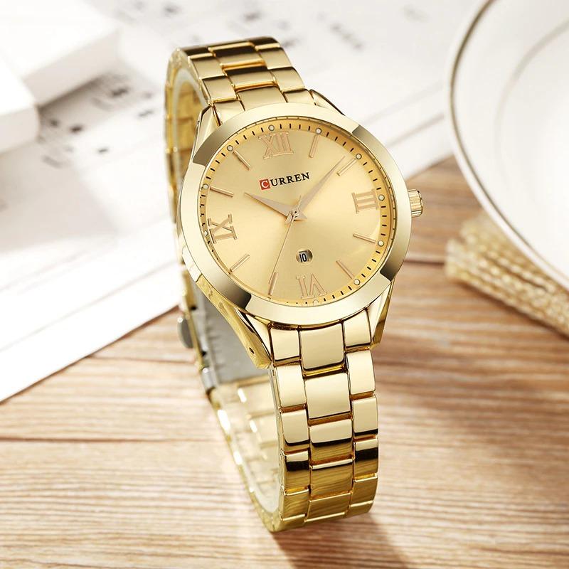 Watch - Sophisticated Stainless Steel Quartz Watch