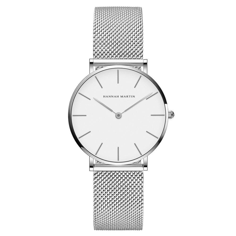 Watch - Starry Sky Dial With Stainless Steel Mesh Band Quartz Watch