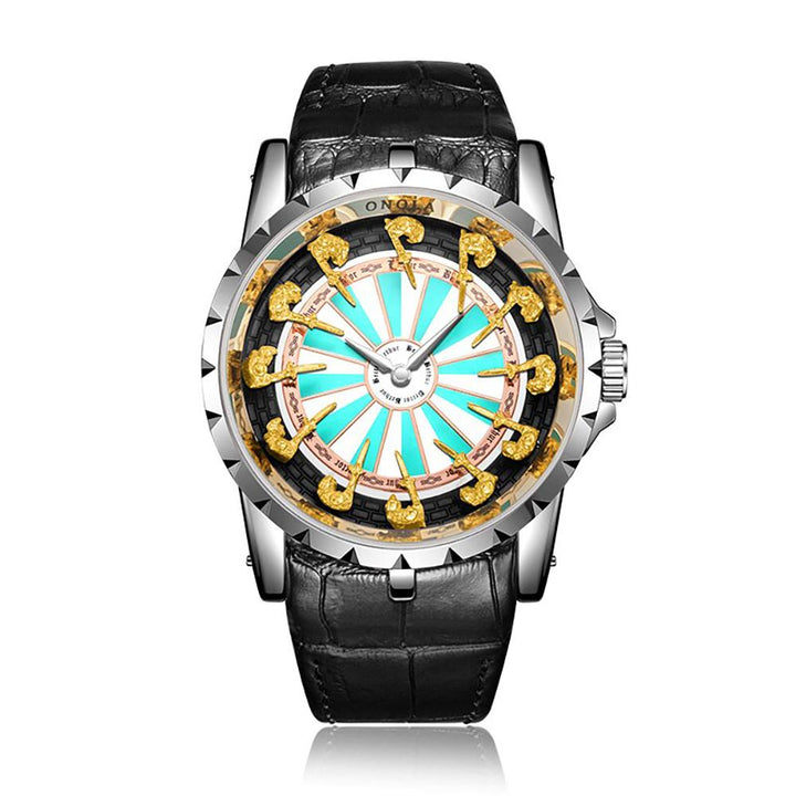 Watch - Unique Quartz Watch With Twelve Knights Guard Time
