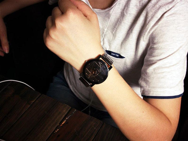 Watches - Stainless Steel Luxury Quartz Watch For Men