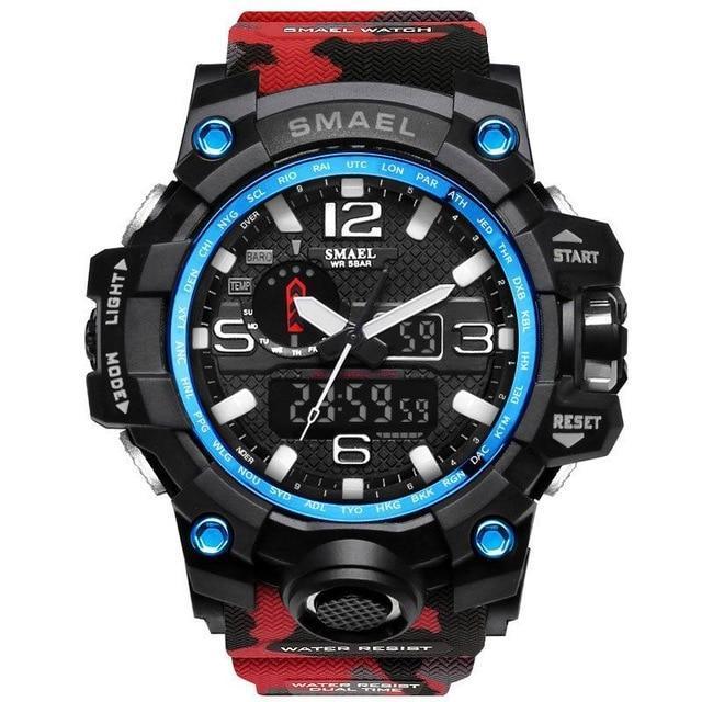 Watches - The Camouflage⢠50M Waterproof Dual Time Military Wristwatch
