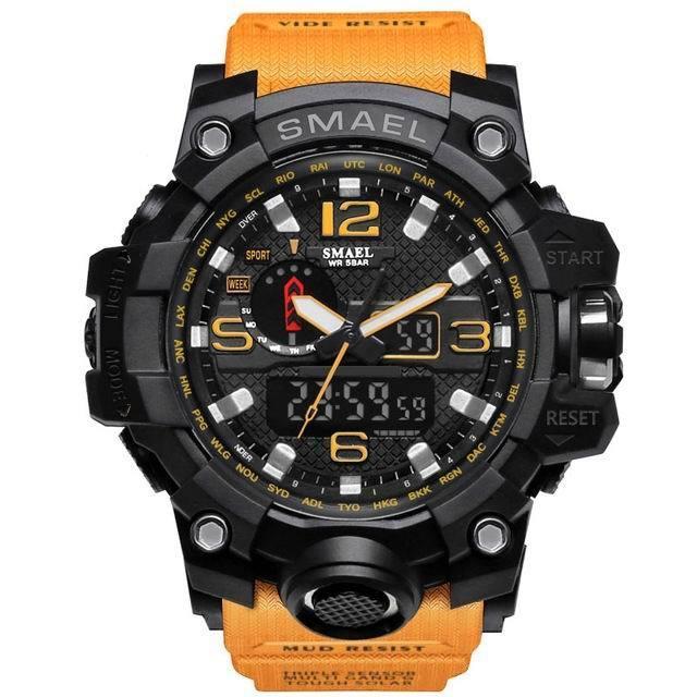 Watches - The Camouflage⢠50M Waterproof Dual Time Military Wristwatch